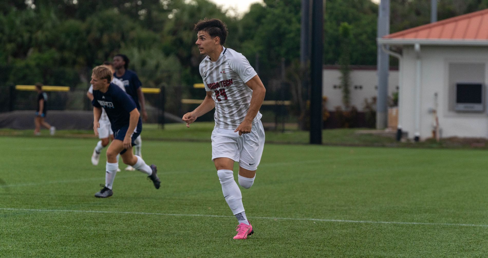 Matteo Ghirardelli, scuola e calcio in Florida